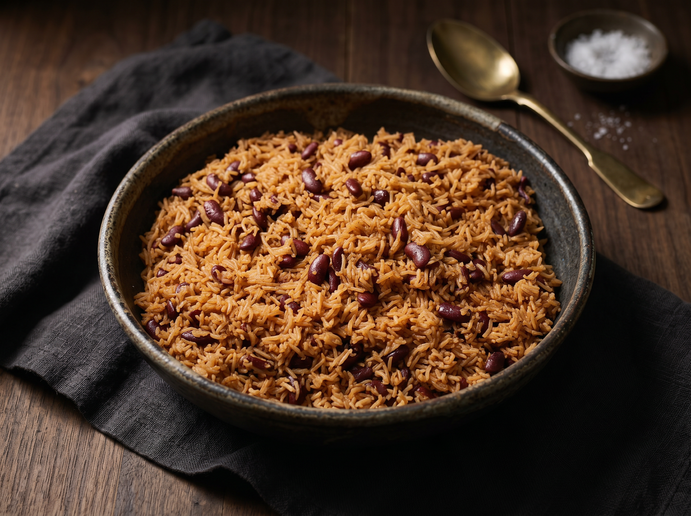 Caribbean rice and red beans